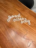 Leuke LED Lamp - Good Vibes Only, Ophalen of Verzenden, Zo goed als nieuw, Kunststof, Minder dan 50 cm