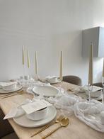 Serviesset 12 personen - Compleet, Huis en Inrichting, Keuken | Servies, Keramiek, Ophalen of Verzenden, Zo goed als nieuw, Effen