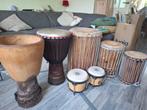 Djembe - Doun Doun - Bongo's, Muziek en Instrumenten, Percussie, Ophalen, Zo goed als nieuw, Trommel