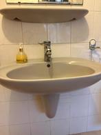 Wastafel grijs, Ophalen of Verzenden, Gebruikt, Steen, Wastafel