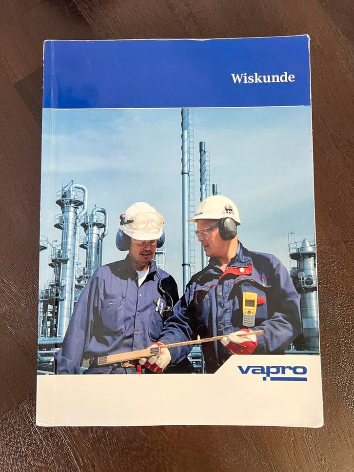 Wiskunde Vapro artikel num 850011, Boeken, Studieboeken en Cursussen, Zo goed als nieuw, MBO, Beta, Ophalen of Verzenden