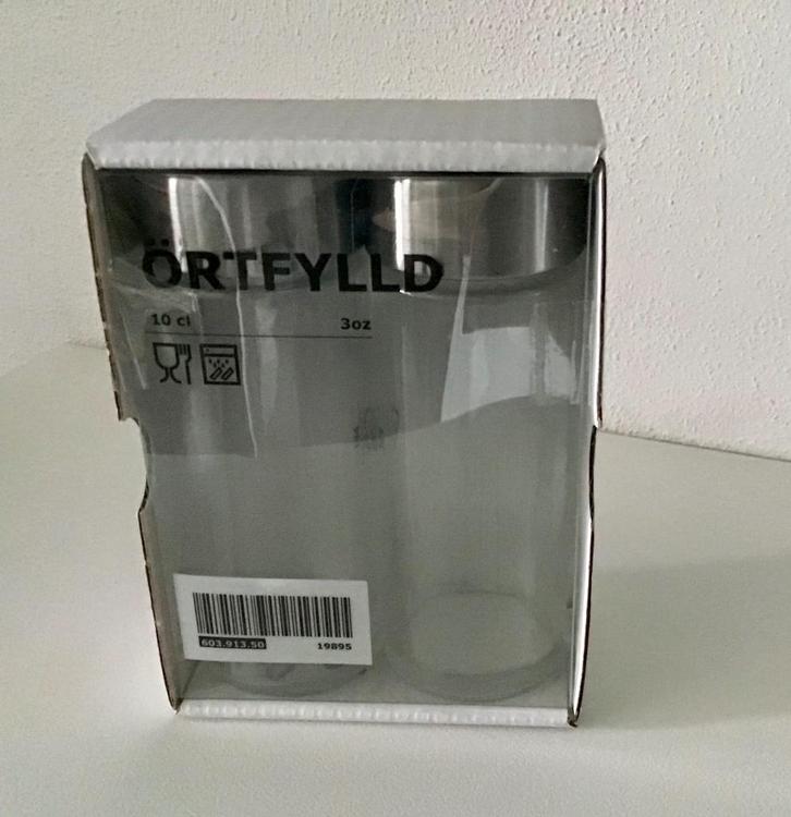 Glazen kruidenpotjes IKEA 5x2 st. NIEUW; tip voor kerst 🎄, Huis en Inrichting, Keuken | Keukenbenodigdheden, Nieuw, Verzenden