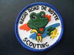 Scouting insigne regio rond de Rotte (Rotterdam), Ophalen of Verzenden, Zo goed als nieuw, Embleem, Speld of Insigne