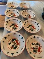 Mason’s Christmas Village 1983: 8x papschaaltje kom bakje, Huis en Inrichting, Ophalen of Verzenden, Nieuw, Overige stijlen, Kom(men)