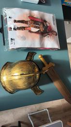 Romeinse gladiator Ceasar carnavalpak met zwaard en helm, Ophalen of Verzenden, Zo goed als nieuw, Maat 56/58 (XL)