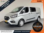 Ford Transit Custom 131pk Automaat L2H1 Trend Dubbele Cabine, Auto's, Bestelauto's, Euro 6, 4 cilinders, 129 pk, Bedrijf