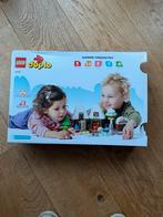 Lego Duplo 10976 Peperkoekhuis van de kerstman, z.g.a.n., Ophalen, 10 tot 50 stukjes, Zo goed als nieuw, 2 tot 4 jaar
