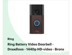 Ring video deurbel, Ophalen of Verzenden, Zo goed als nieuw