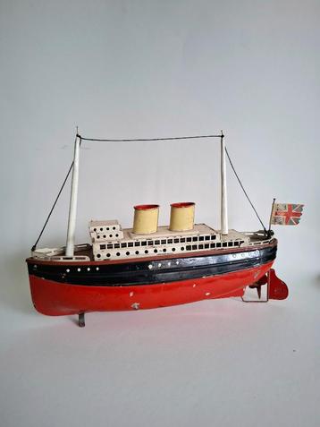 1930 GFN Germany blikken stoomboot. beschikbaar voor biedingen
