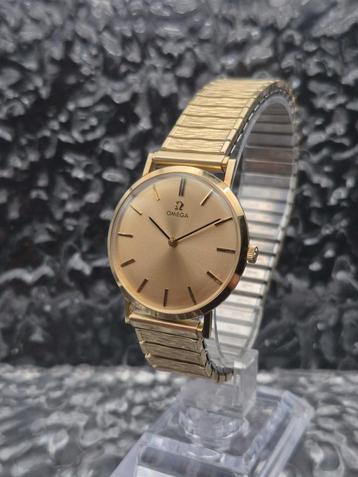 Omega Ultra Thin 14K Goud Ref. D 6672 - Doos & Papieren beschikbaar voor biedingen
