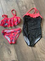 Zwempakje en bikini 98/104, Kinderen en Baby's, Gebruikt, Maat 98, Bikiniset, Meisje