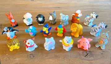 Fisher Price Little People, leuke serie van 19 dieren beschikbaar voor biedingen