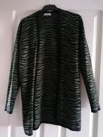 Leuk lang groen geprint vest, Ophalen of Verzenden, Zo goed als nieuw, Maat 38/40 (M), Groen