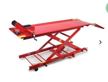 Motorheftafel - Schaarlift 400kg+ beschikbaar voor biedingen