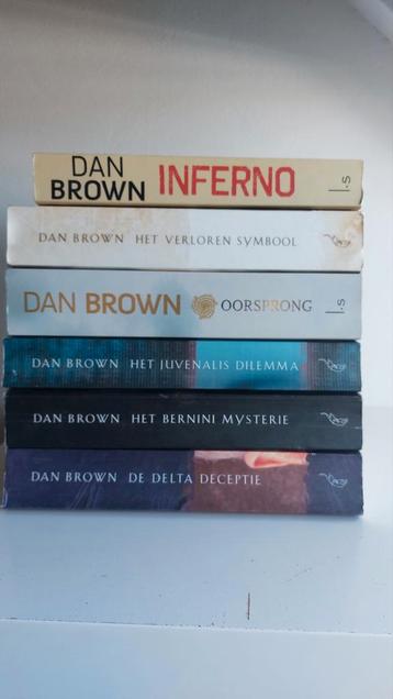 Dan Brown Boeken Collectie beschikbaar voor biedingen