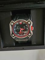Ducati Corse Polshorloge - Zwart/Rood, Overige merken, Staal, Polshorloge, Kunststof