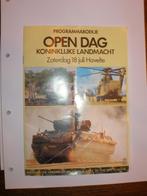 Folder Open Dag KL te Havelte, 18 juli 1992, Ophalen of Verzenden, Landmacht, Nederland, Overige typen