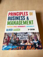Principles of Business & Management Oliver Laasch 3rd ed, Ophalen of Verzenden, Beta, Nieuw, WO