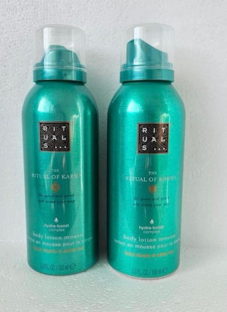 Nieuw Rituals Karma body lotion mousse bodylotion, Sieraden, Tassen en Uiterlijk, Uiterlijk | Lichaamsverzorging, Nieuw, Bodylotion, Crème of Olie