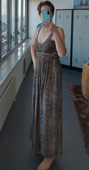 Dierenprint Jurk Maat 40/42 met Bling beschikbaar voor biedingen