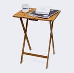 Bijzettafel bamboe inklapbaar, Ophalen of Verzenden, Nieuw