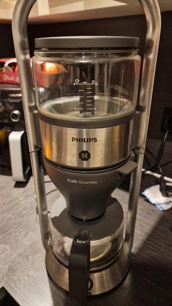 Philips HD5414 Café Gourmet Filter Koffiezetapparaat, Witgoed en Apparatuur, Koffiezetapparaten, Gebruikt, Ophalen