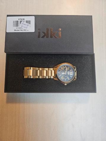 Ikki Goudkleurig  Dameshorloge - Nieuwstaat beschikbaar voor biedingen