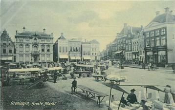 (304-202-001) Groningen Groote Markt beschikbaar voor biedingen