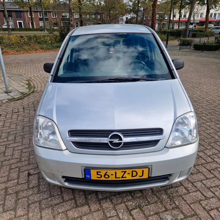 Opel Meriva 1.6 16V 2003 Grijs, Auto's, Opel, Particulier, Meriva, ABS, Cruise Control, Electronic Stability Program (ESP), Trekhaak