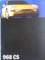 Porsche 968 CS Brochure, Porsche, Verzenden