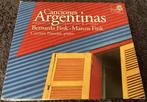 Bernarda Fink, Marcos Fink,  Piazzini–Canciones Argentinas, Ophalen of Verzenden, Modernisme tot heden, Gebruikt, Orkest of Ballet