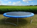trampoline met rand, Ophalen