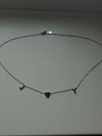 Dames zilveren ketting met JOY, Ophalen of Verzenden, Zo goed als nieuw, Zilver