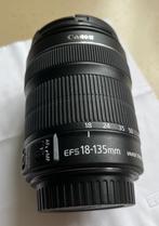 Canon EFS 18-135mm lens + EW-73C zonnekap + Canon foedraal, Ophalen of Verzenden, Zo goed als nieuw, Standaardlens