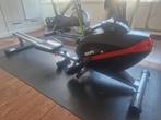 Roeitrainer sportplus SP-MR-008-B version 2, Sport en Fitness, Fitnessapparatuur, Ophalen, Benen, Gebruikt, Metaal