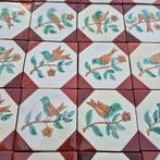 72 stuks Decoratieve tegels 12.8x12.8 met afbeelding vogels, Ophalen