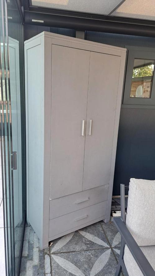 Eiken kast, Huis en Inrichting, Kasten | Kledingkasten, Gebruikt, 150 tot 200 cm, 50 tot 100 cm, 25 tot 50 cm, Met lade(s), Met deur(en)