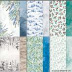 12 vel Designpapier Winter Meadow Stampin Up 30,5x30,5, Ophalen of Verzenden, Nieuw, Papier of Karton, Overige merken