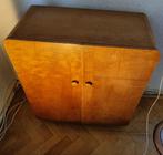 hout kastje retro vintage fifties vinyl draaitafel triotrack, Ophalen of Verzenden, Gebruikt, Platenspeler, Overige merken