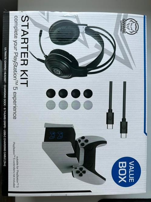 PS5 starter kit (geseald), Spelcomputers en Games, Spelcomputers | Sony PlayStation Consoles | Accessoires, Nieuw, PlayStation 1