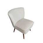 Vintage cocktail stoel Wunsch (nieuw gestoffeerd), Gebruikt, Minder dan 75 cm, Onbekend, Stof