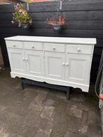 Massief houten dressoir - 175 euro wit, Huis en Inrichting, Kasten | Buffetkasten, Ophalen, Gebruikt, 150 tot 200 cm, Minder dan 100 cm