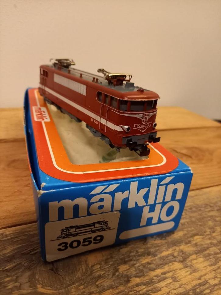 Marklin SNCF 3059-3038-3165 ovp, Hobby en Vrije tijd, Modeltreinen | H0, Gebruikt, Locomotief, Wisselstroom, Märklin, Analoog