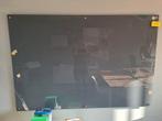 Whiteboard / magneetbord van glas 120 x 180 cm, Ophalen, Gebruikt, Magneetbord