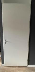 Svedex opdekdeur wit, Ophalen, 80 tot 100 cm, 215 cm of meer, Binnendeur