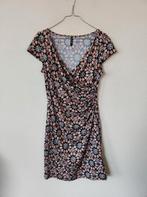 Zomerjurk / jurk / oranje / zwart / print / small / S / 36, Kleding | Dames, Albert Cuypstr 168a, Oranje, Ophalen of Verzenden