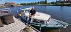 Stalen Kajuitboot 6 meter 2 Cylinder diesel 15pk, Watersport en Boten, Binnenboordmotor, Diesel, Staal, Gebruikt