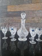 Bohemia crystal  likeurset 7 delig, Antiek en Kunst, Antiek | Glas en Kristal, Ophalen of Verzenden