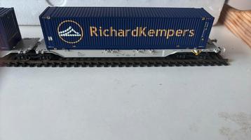 Roco 76929 Dubbel containerwagon AAE Richard kempers beschikbaar voor biedingen