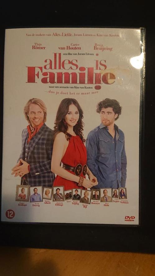 Alles is Familie - DVD - Nederlandse Film, Cd's en Dvd's, Dvd's | Komedie, Zo goed als nieuw, Romantische komedie, Vanaf 12 jaar